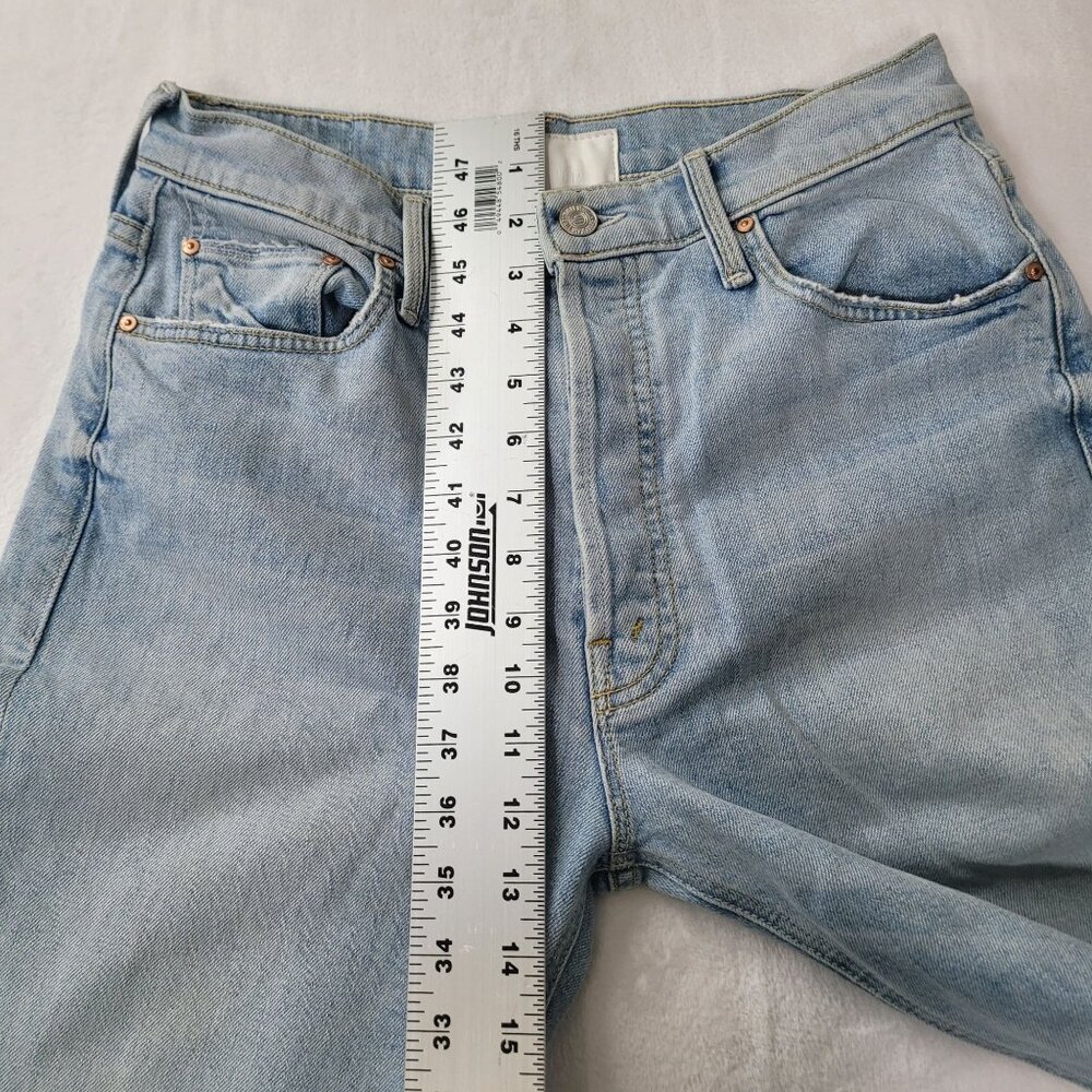 Mother The Tripper Thanks Again High Waist Women's Straight Leg Jeans Size 29 - Picture 7 of 13